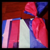 Os presentes que entreguei no natal