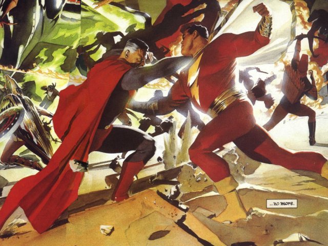 Mais algumas imagens do Alex Ross e ganhamos o bingo