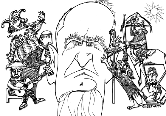 Suassuna e seu panteão