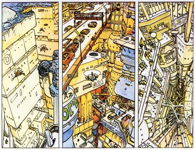 Qualquer semelhança com Blade Runner ou Transmetropolitan NÃO é mera coincidência.