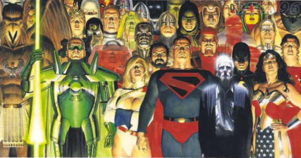 kingdom-come-2-cover-painted-art-alex-ross-superman-power-girl-green-lanter-review