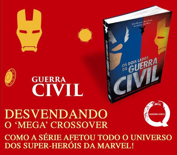 os dois lados da guerra civil quadrinheiros