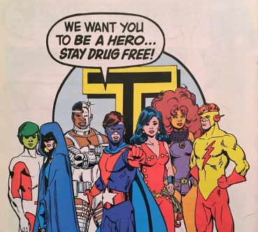 Novos Titãs drogas