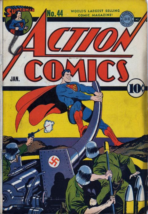 Action_Comics_044 superman contra nazistas