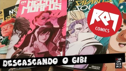 descascando o gibi rqt comics quadrinheiros