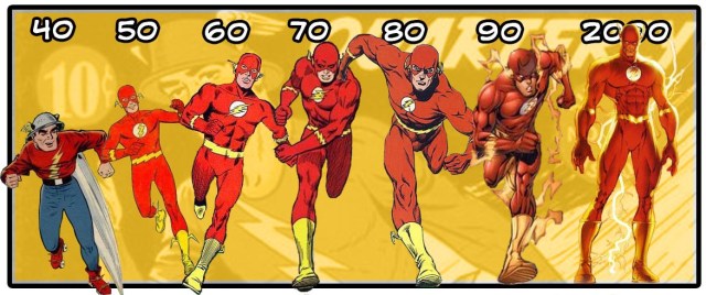 flash eras dos quadrinhos