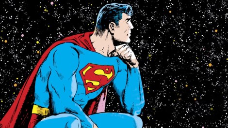 superman pensando