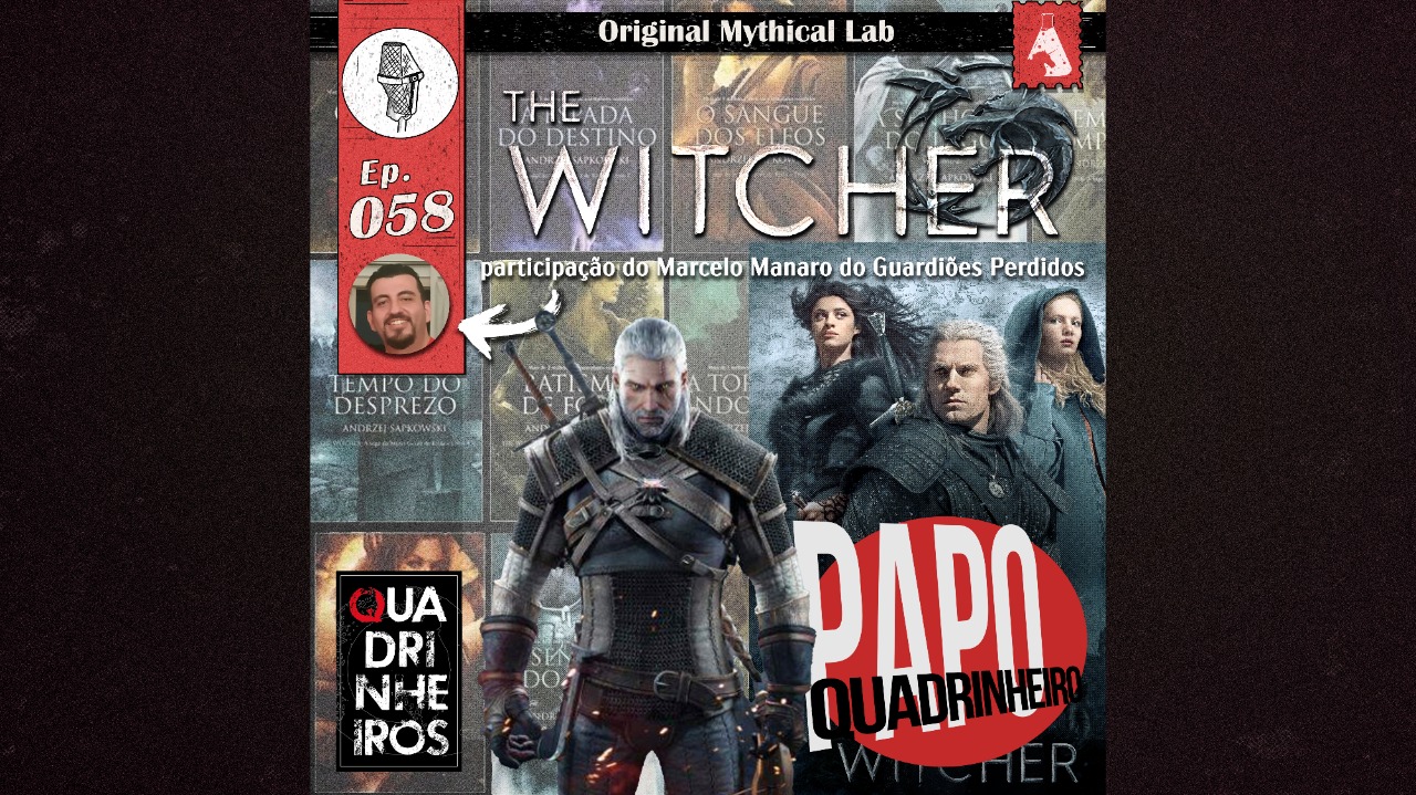 papo quadrinheiro the witcher podcast quadrinheiros