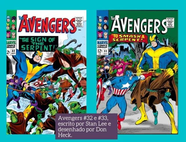 avengers 32 33 filhos da serpente 1966