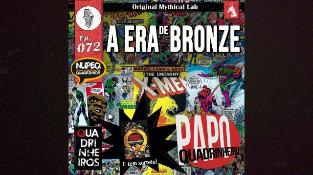 papo quadrinheiro podcast quadrihneiros a era de bronze dos quadrinhos super herois