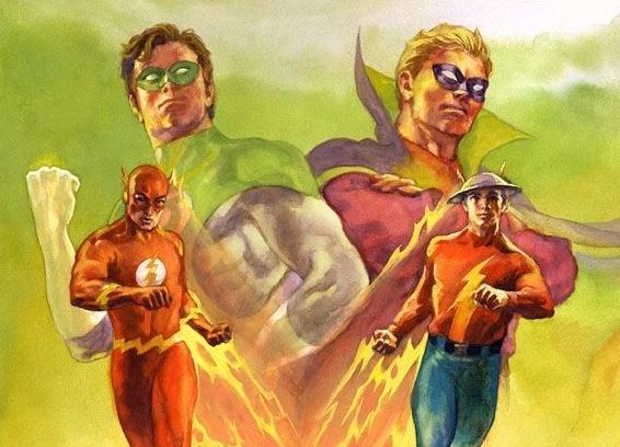 lanterna verde flash geracoes eras