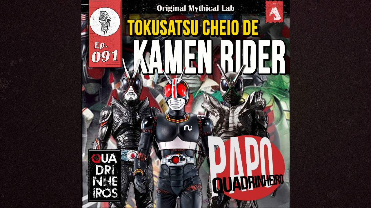 papo quadrinheiro Tokusatsu Kamen Rider black sun