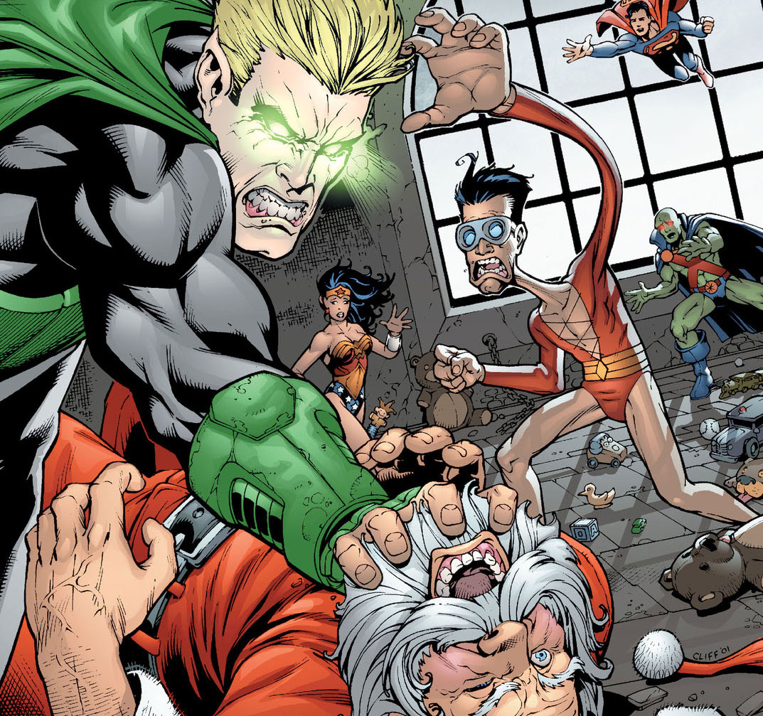 papai noel dc liga da justica