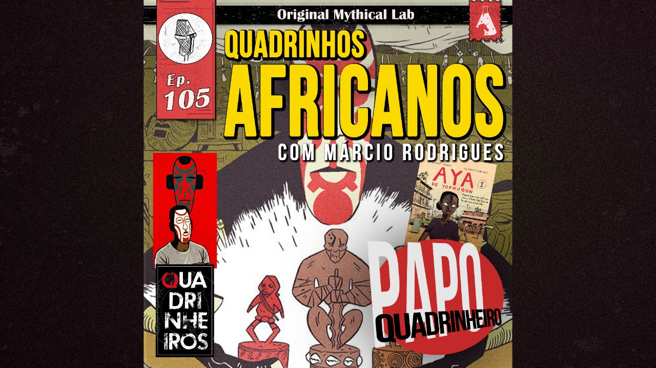 quadrinhos africanos com marcio rodrigues