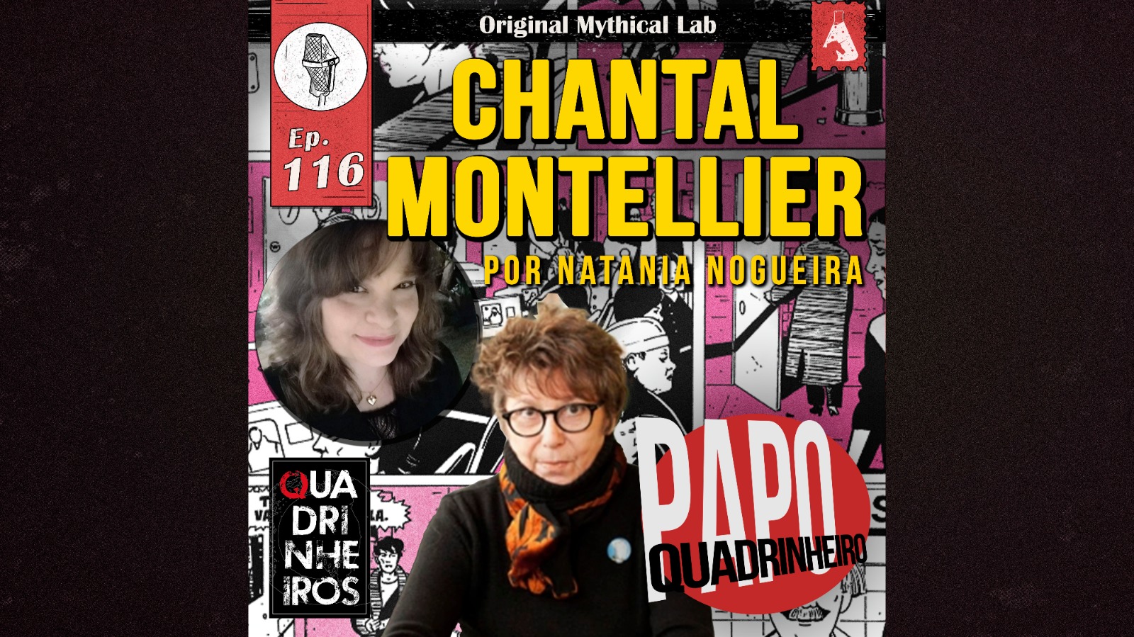 papo quadrinheiro podcast chantal motellier natania nogueira social ficction