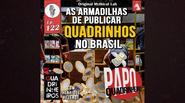 quadrinhos podcast capa papo quadrinheiro