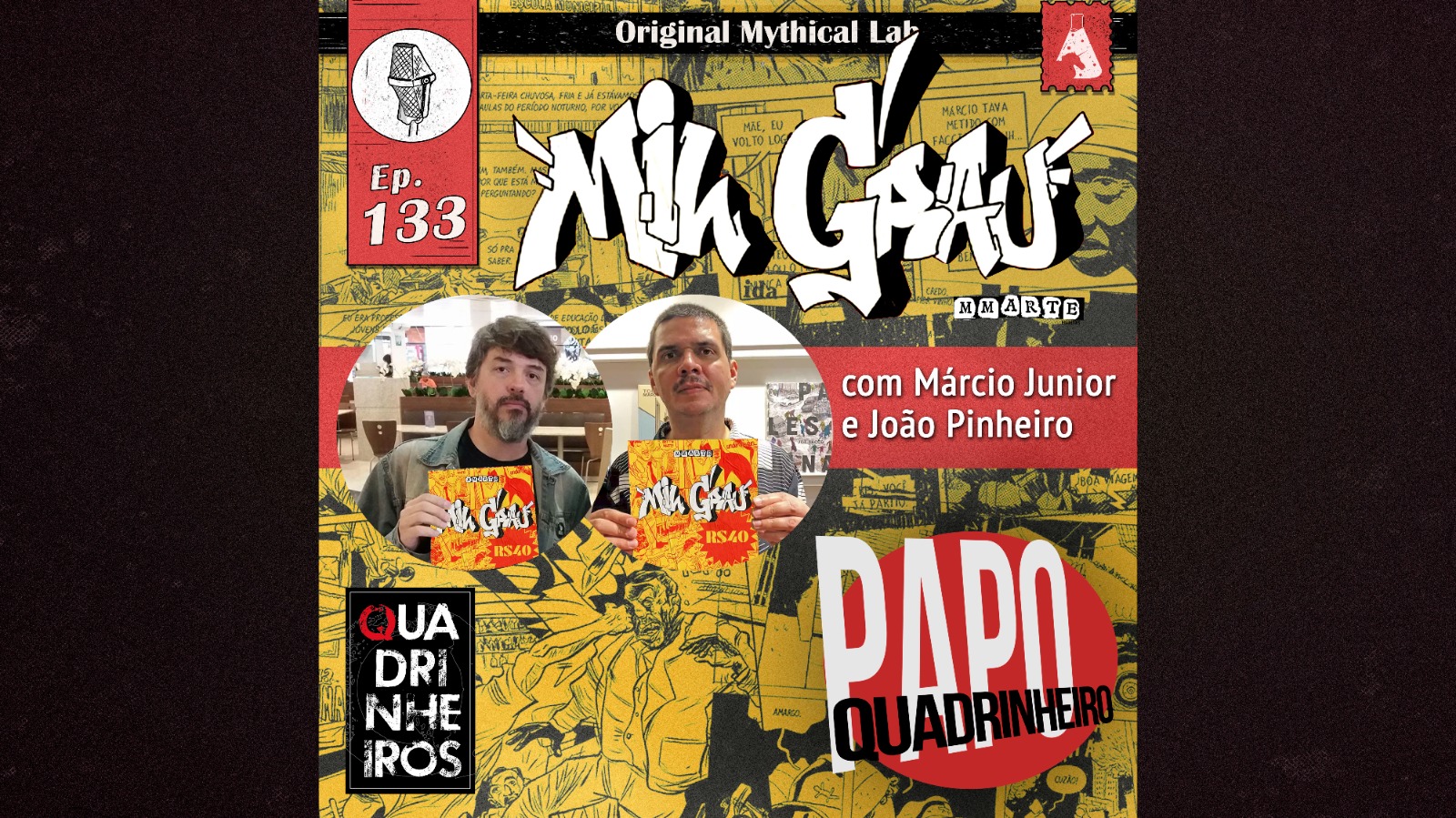 revista mil grau podcast joao pinheiro marcio junior perifacon